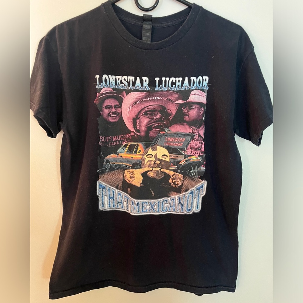 That Mexican OT Black Graphic T-Shirt